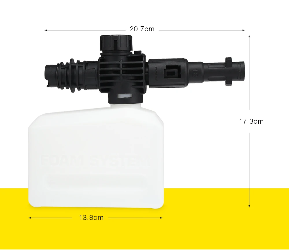 750 мл автомобильный пенопласт высокого давления портативный пенообразователь сопло мыло опрыскиватель Автомойка для Karcher инструменты для чистки автомобиля