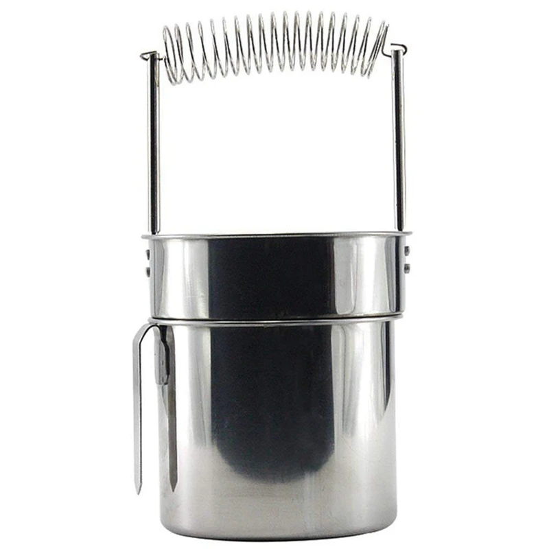 

Large Double-Layer Filterable Portable Clip Pen Stainless Steel Wash Pen Holder Portable Wash Pen Holder