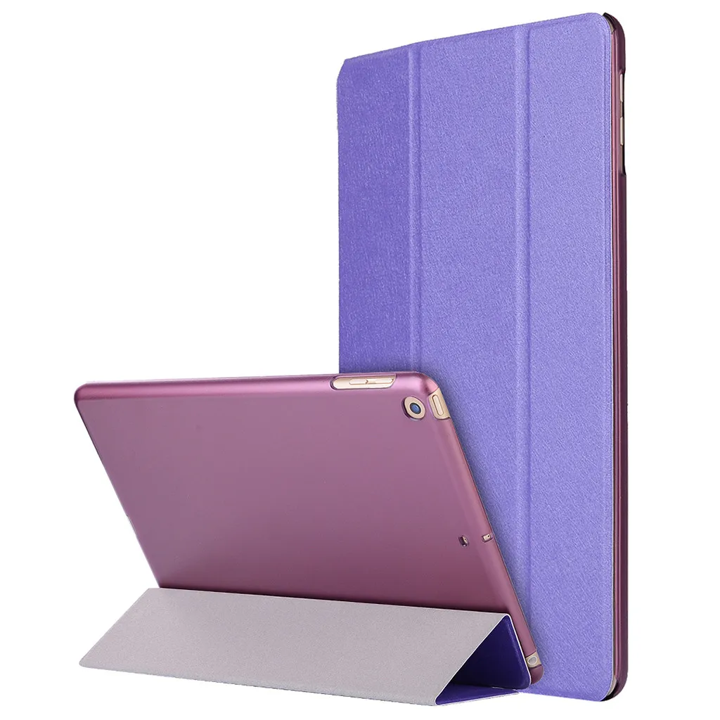 Жесткий чехол из ПК Жесткий Чехол для ipad 10," 7-го поколения чехол для планшета Прочный и моющийся для apple ipad Авто Пробуждение - Цвет: Purple