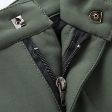 Мужские брюки, термоштаны, теплые шорты, армейские, одноцветные, для кемпинга, уличная одежда