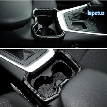 

Lapetus Front Seat Cup Holder Water Bottle Drinks Decoration Cover Trim For TOYOTA RAV4 RAV 4 XA50 2019 2020 / Carbon Fiber ABS
