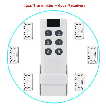 433 Mhz Universal Wireless Remote Control Switch 220V 1CH Relay Receiver Module and RF Transmitter Electronic Lock Control Diy smart home ac 220v 4ch 4 ch wireless remote control led light bulb switch relay output radio receiver module and transmitter