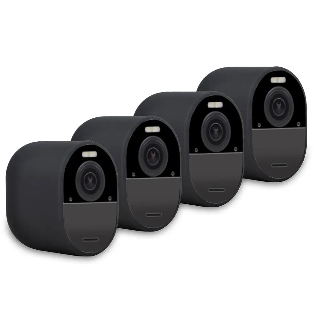 Pelli In Silicone Per Arlo Custodia Nera Ultra Impermeabile Per Fotocamera Arlo Ultra/Ultra 2 E Arlo Pro 4/Pro 3