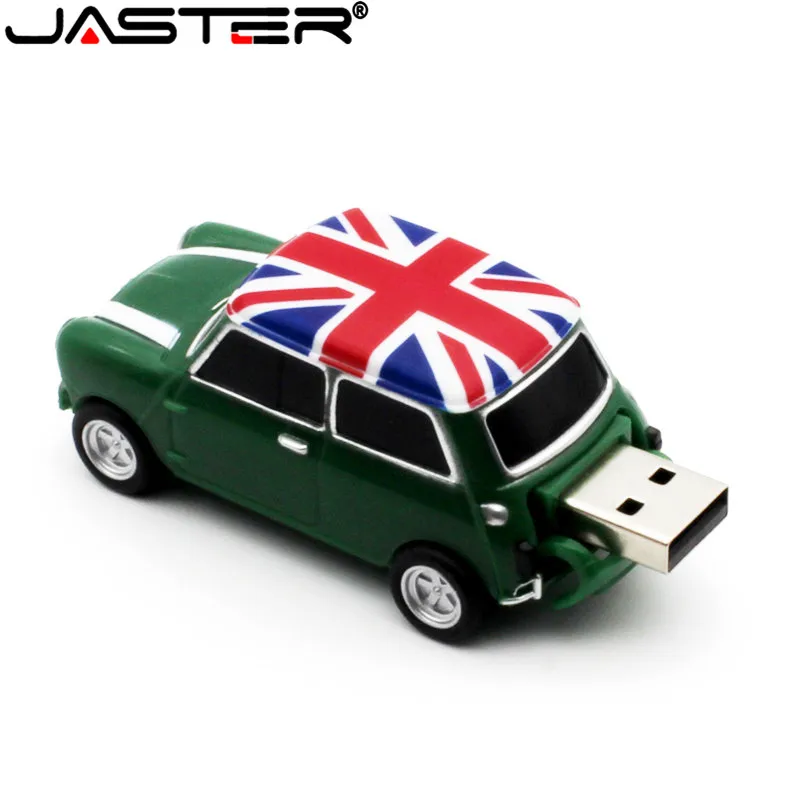 JASTER мини модель автомобиля Флешка 4 ГБ 8 ГБ 16 ГБ 32 ГБ 64 ГБ USB 2,0 USB флеш-накопитель карта памяти, Флеш накопитель в подарок U диск