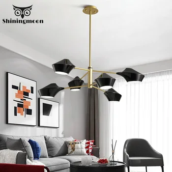 

Nordic Post-modern Minimalist Pendant Lightis Lighting Living Room Study Room Creative Personality Atmosphere Led Pendant Lamp