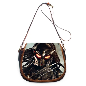 

Customized Predator Print Women Crossbody Bags Shoulder Messenger Bag Ladies PU Leather Handbags for Females Cosplay Costumes