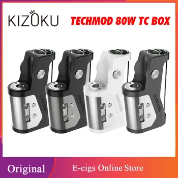 

Original KIZOKU TECHMOD 80W TC BOX Designed for Advanced Vapers 24mm Ultra-thin Body Electronic Cigarette Vape Mod vs Drag Max