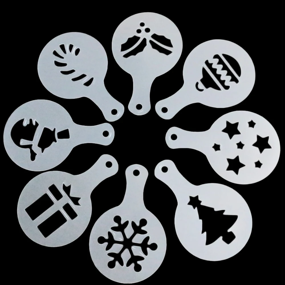 Рождественские украшения трафарет и формочка для печенья вечерние поставки торты кухонные Инструменты для декорирования аксессуар
