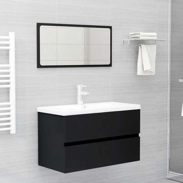 Armario de baño con espejo, mueble de pared colgante, mueble de baño  decorativo, estante organizador de baño - AliExpress