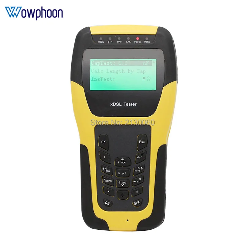 По DHL ST332B Многофункциональный ADSL2+ тестер/тестер ADSL/ADSL установка и техническое обслуживание инструменты