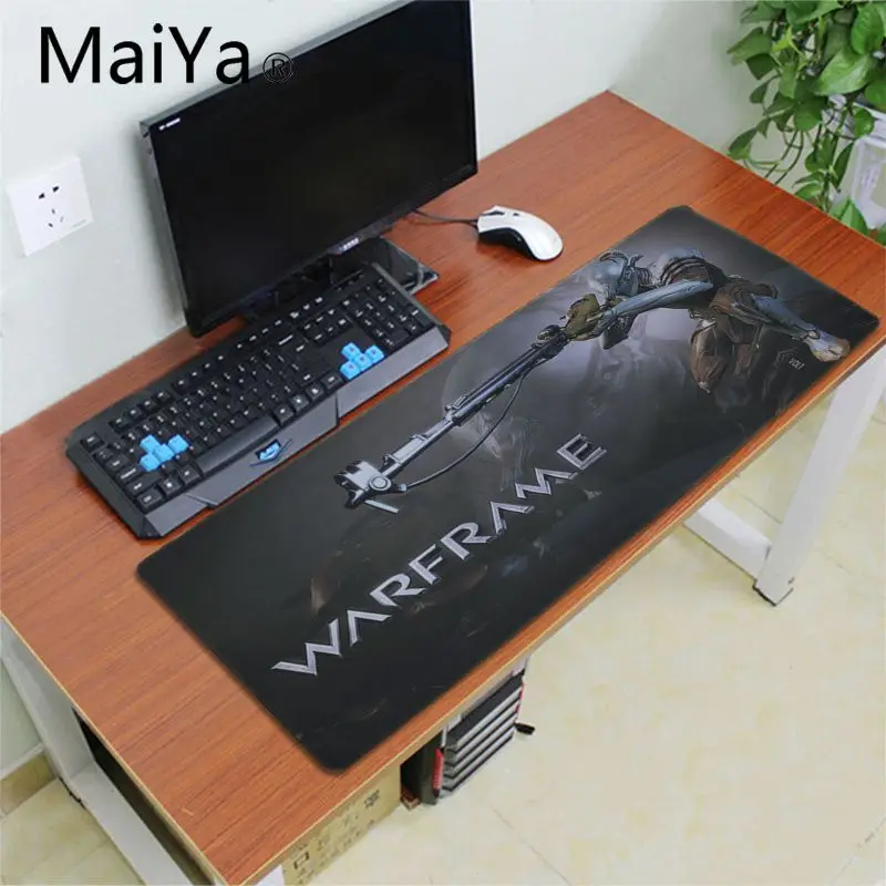 MaiYa Warframe геймеры красивый коврик для мышки в стиле аниме скорость/Управление версия большой игровой коврик для мышки с Аниме Коврик для мыши