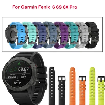 

20/26mm Watchband Strap for Garmin Fenix 5 5X 5S Plus 6 6s 6x Pro/3HR/Forerunner 935 Quick Release Bracelet Easy Fit Band Correa