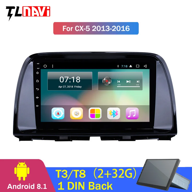 Cheap 2G RAM 32G ROM Car Radio Multimedia android 8.1 Video Player Navigation GPS For Mazda Cx-5 cx5 cx 5 2012-2015 1