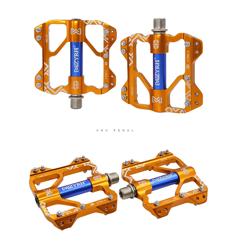 Педали для велосипеда 3 герметичные подшипники шпинделя универсальные велосипедные алюминиевые педали сплав легкий горный велосипед педаль горного велосипеда BMX