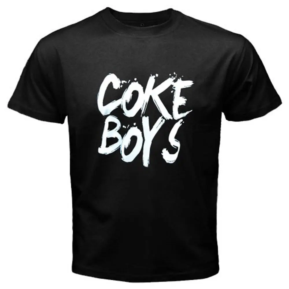 Coke Boys Records французский Монтана хип-хоп Музыка черная футболка мужская и женская