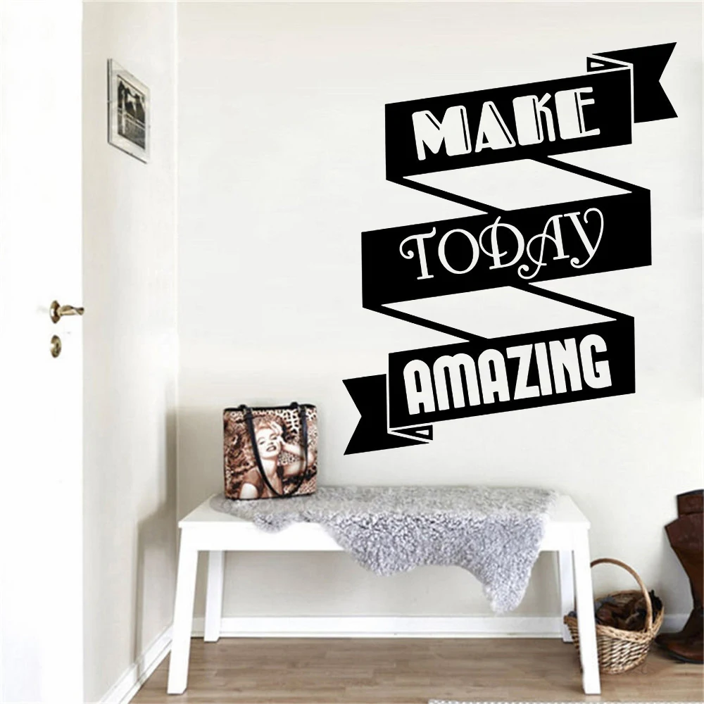 

Wall Decal Of Office Motivation Make Today Amazing Quote Business Vinyl Wall Sticker Poster Decor Home Decoration