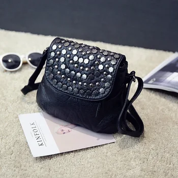 

Bag Women's New Style Handbag Shoulder Bag Messenger Bag Women's Fashion Soft Leather Diaper Bag