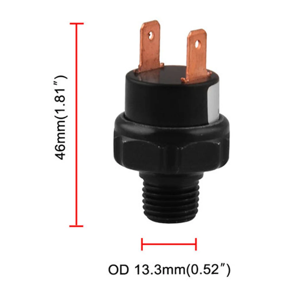 Поезд Рог 12 V/24 V металлические аксессуары Запчасти компрессор бак 1/4 дюйма NPT Универсальный Управление 170-200PSI труба воздушного Давление переключатель