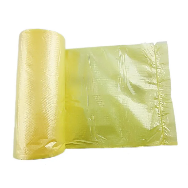 G197973A 30pcs/roll Convenient Kitchen Garbage Bag Single Color Thickened Breakpoint One-off Cleaning Waste Bag Plastic Trash Bag 45*55cm - Цвет: G197973A