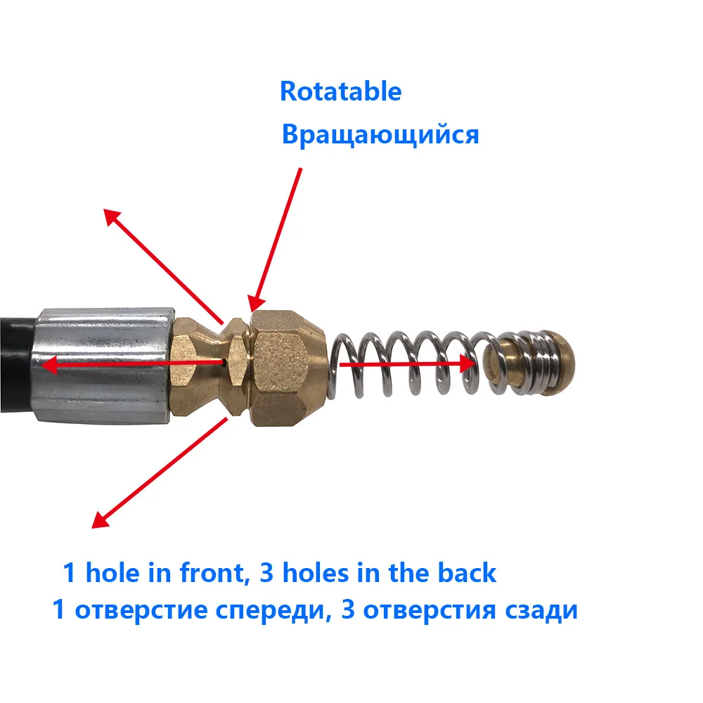 6, 10 м, 15 м, 20 м x 2320psi/160bar канализационного стока воды очищающий шланг для Karcher K1 K2 K3 K4 K5 K6 K7 высокое Давление шайба