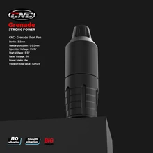 CNC роторная татуировочная машина короткая ручка швейцарский мотор мощный тихий для тату художника Татуировка поставка