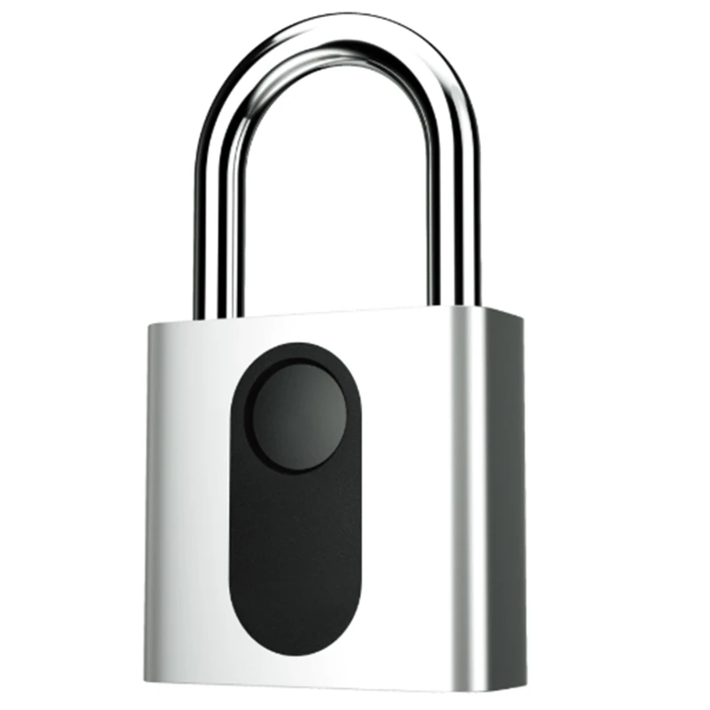 

Smart Keyless Fingerprint Padlock Waterproof USB Rechargeable Fingerprint Unlock Anti-Theft Security Padlock Cabinet Door Luggag