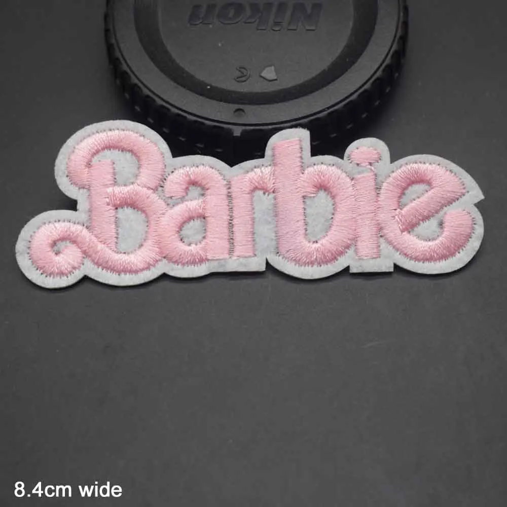 Barbie Doll Accessory Accessories Inspired Embroidered Iron-on