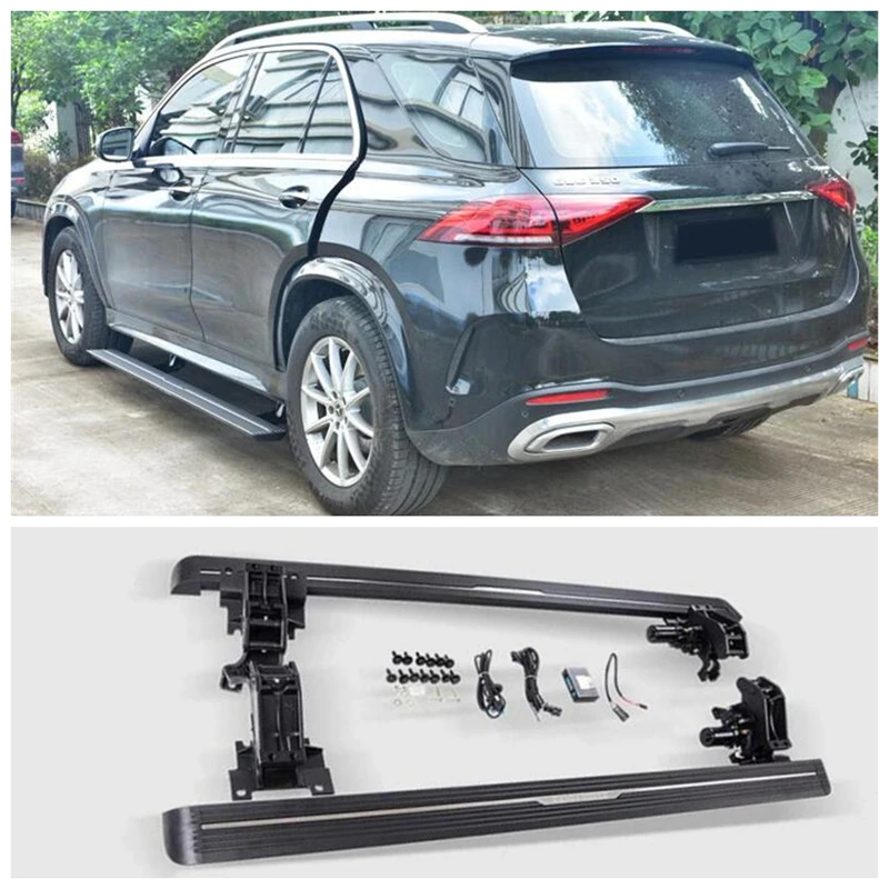 

For Benz GLE W167 GLE350 GLE400 GLE450 2019 2020 2021 2022 Electric Automatic Running Boards Side Step Bar High Quality Pedals