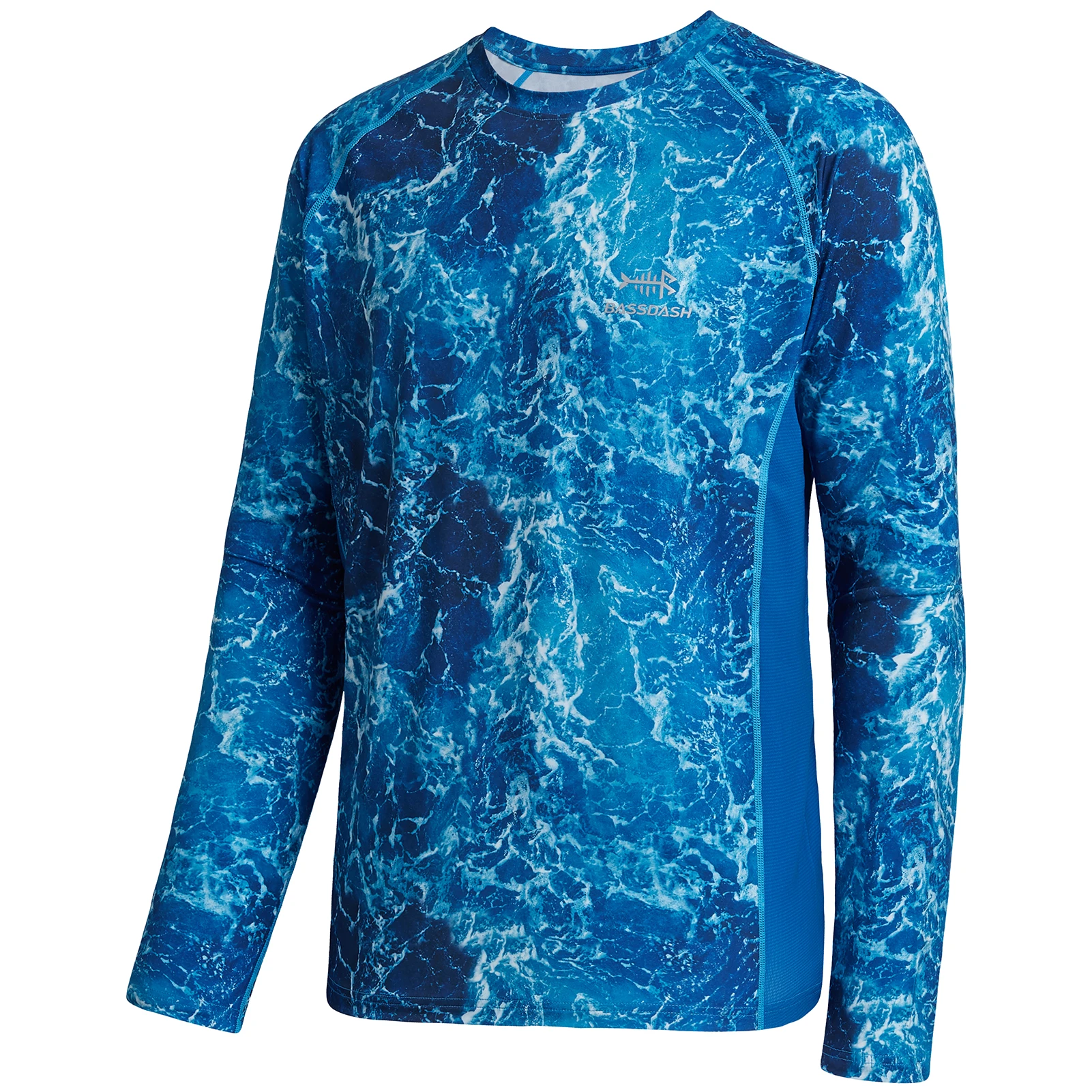 Camo Long Sleeve Vented Fishing Shirt 