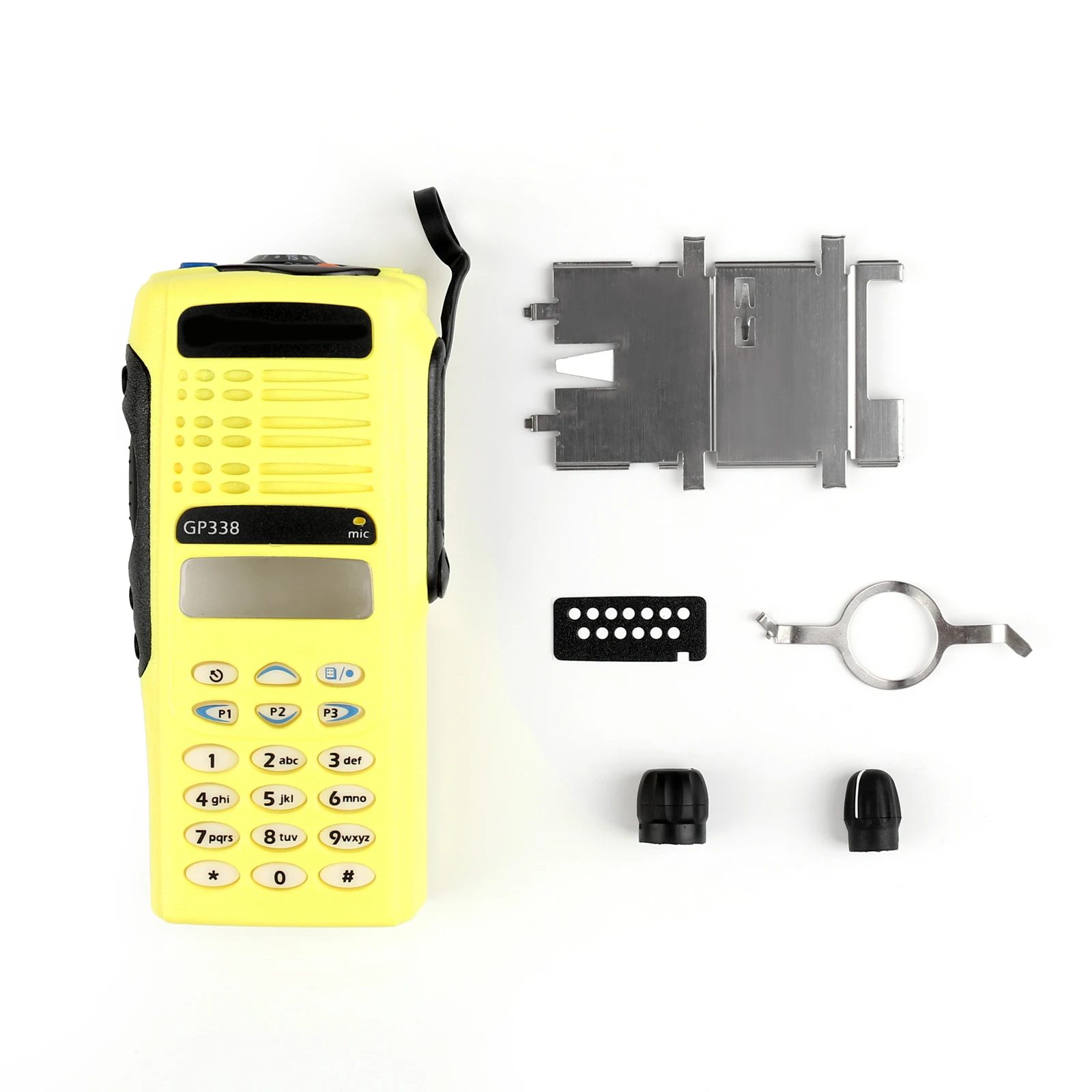Artudatech передний Внешний чехол для Motorola GP338 GP338Plus желтый черный GP 338 Plus