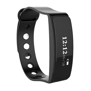 

V5S Bluetooth V4.0 Fitness Smart Bracelet Band with Big OLED Display Pedometer Fitness Tracker Calories Counter Call Reminder