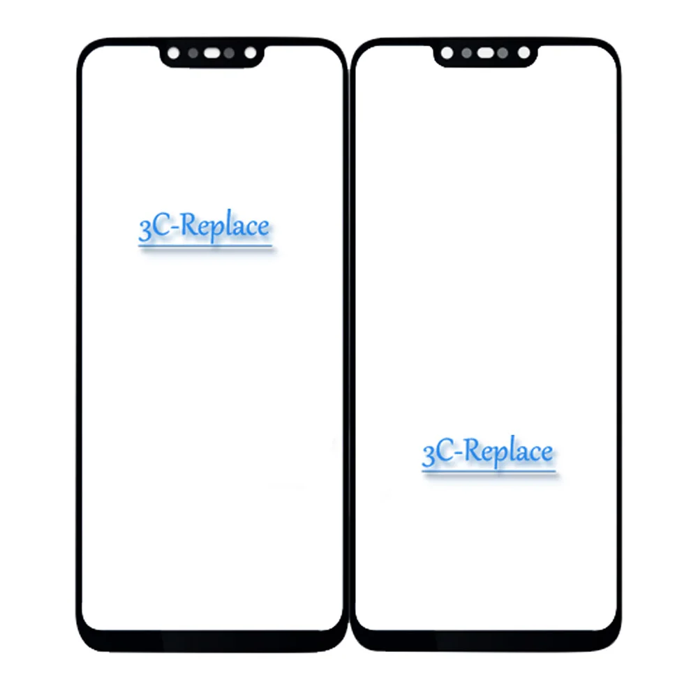 Черный/белый 6,3 дюйма для huawei Nova 3 Nova3 PAR-AL00 PAR-L21 переднее стекло с сенсорным экраном Замена внешнего объектива(без кабеля