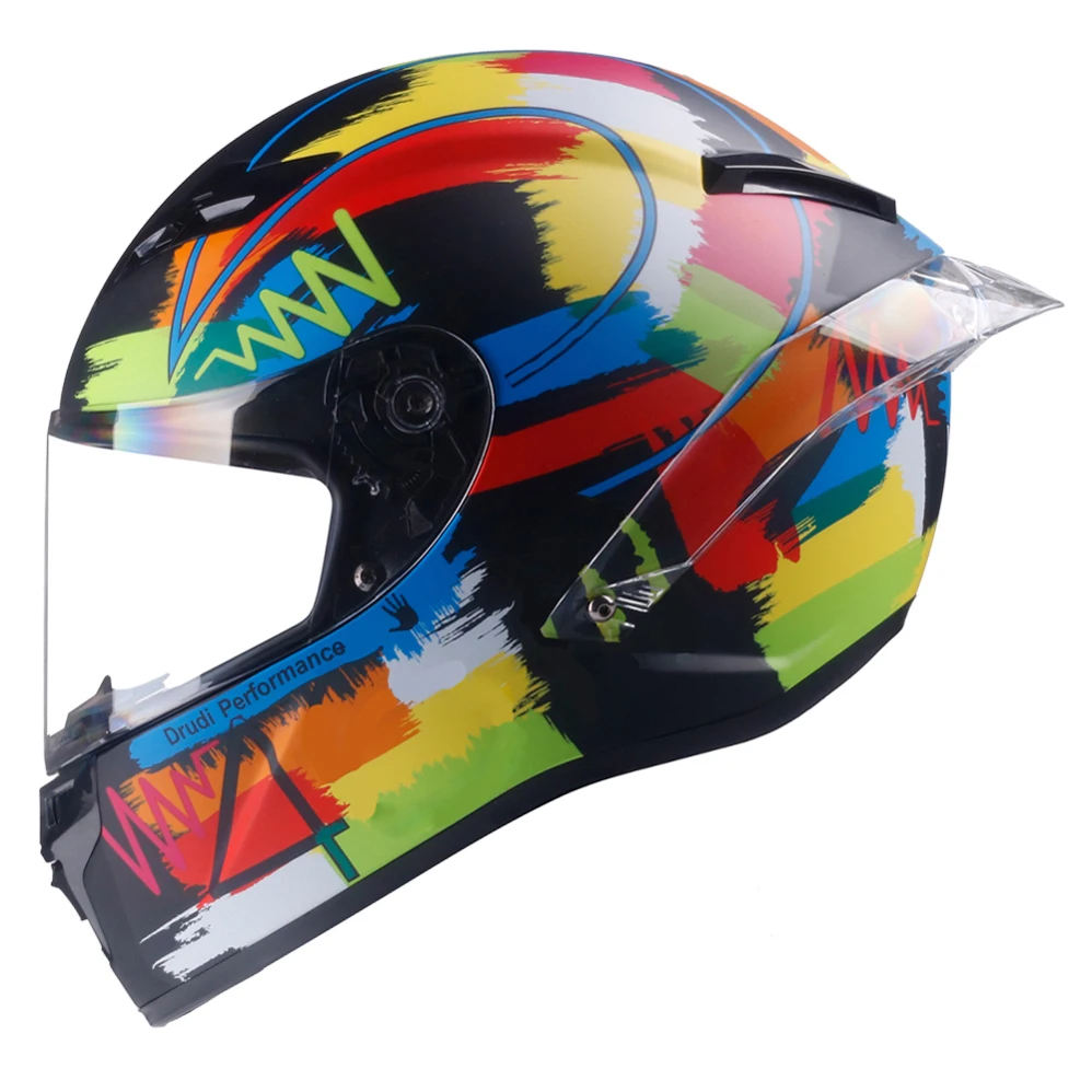 DOT Full Face Motorcycle Helmet Racing Helm Capacete De Motocicleta Casque Moto Winter Kask Casco De Moto Professional