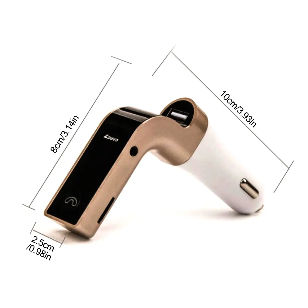 DSYCAR 1 шт. Bluetooth Handsfree автомобильный комплект FM модулятор USB зарядка fm-передатчик Bluetooth Автомобильный mp3 плеер