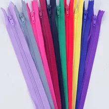 Sewing-Process Nylon Zipper-Tailor Multi-Color-Optional Closed Coil 20pcs 3-10-Inches