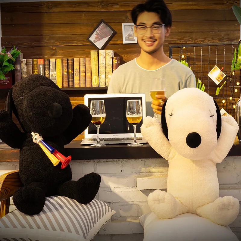 С рисунками из мультфильмов классная Snoopy Плюшевые игрушки из нержавеющей стали Размеры Snoopy плюшевая подушка праздничный подарок на день рождения