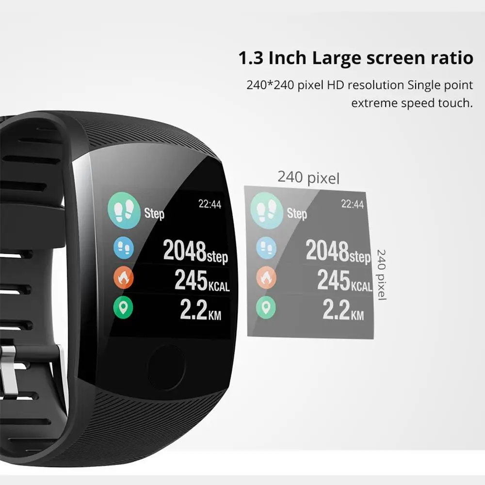 Geekbes GB4 Smart Band Men Women Bluetooth Fitness Tracker Bracelet IP67Waterproof Smart Watch Blood Pressure color UI Wristband