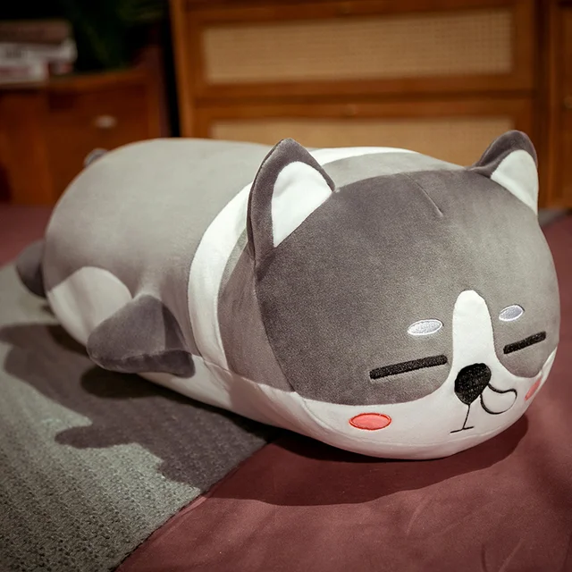 Cat Plush Pillow Cute Dog Pig Rabbit Plush Toy Cute Sleeping Pillow High Quality Stuffed Doll Funny Sweet Gift for Friends Gifts