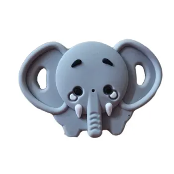 

Silicone safe Baby Pacifier Dummy Nipple Teethers Elephant Appease Toy Toddler Pacy Orthodontic Teat Infant Christmas Gift Baby