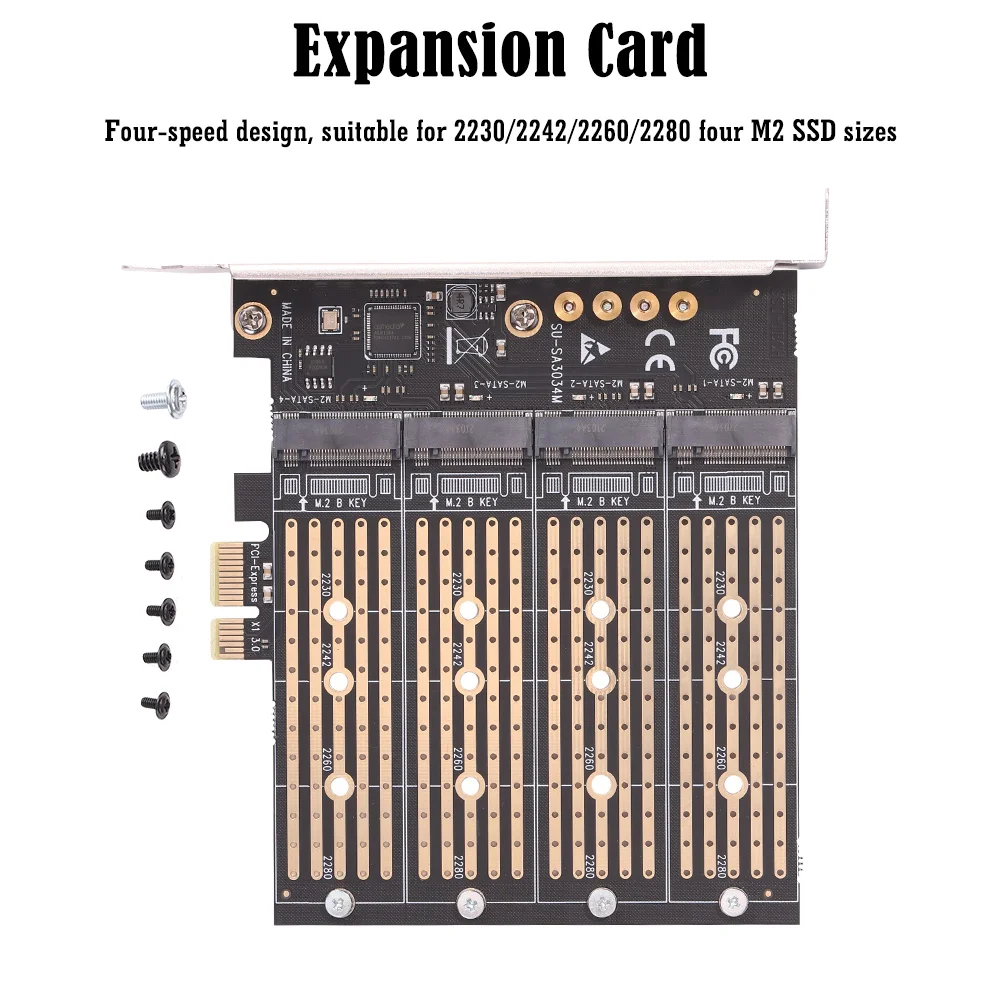 Адаптер NVME M.2-PCI-E 1x для M-Key NVME/B-Key | Компьютеры и офис