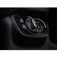 Переключатель регулировки фары автомобиля декоративная раковина для BMW MINI COOPER S CLUBMAN F54 Стайлинг автомобиля стикерами аксессуары для автомобиля интерьер