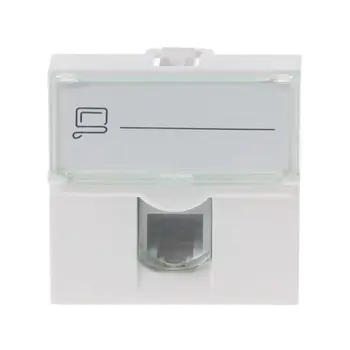 

2020 New CAT6 Network Module Information Socket RJ45 8P8C Connector Adapter Keystone Jack Standard Wall Plate