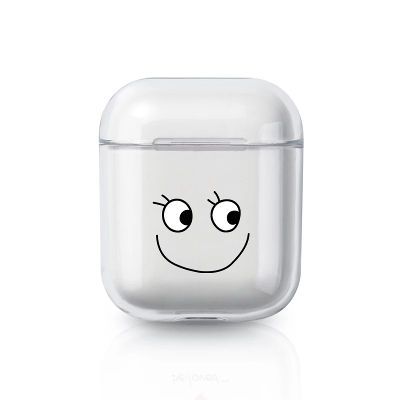 037 Модный прозрачный ТПУ чехол для Airpods 2 1 чехол силиконовые аксессуары для наушников Air Pods Apple защитный бампер чехол для наушников - Цвет: 037