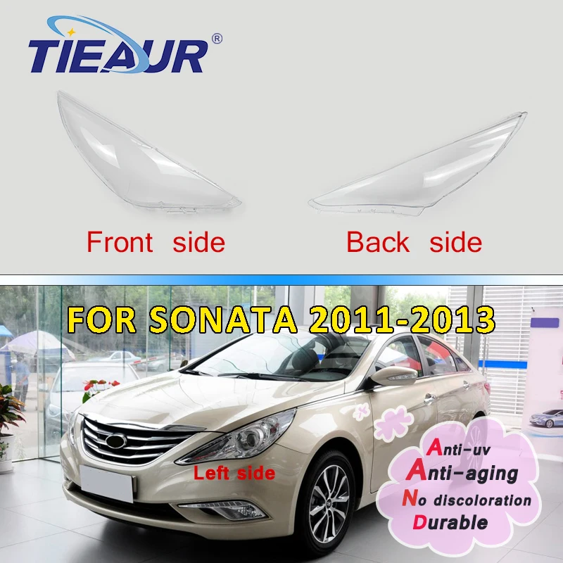 Крышка объектива фары для Hyundai Sonata 11-17 4 двери прозрачная оболочка замена |