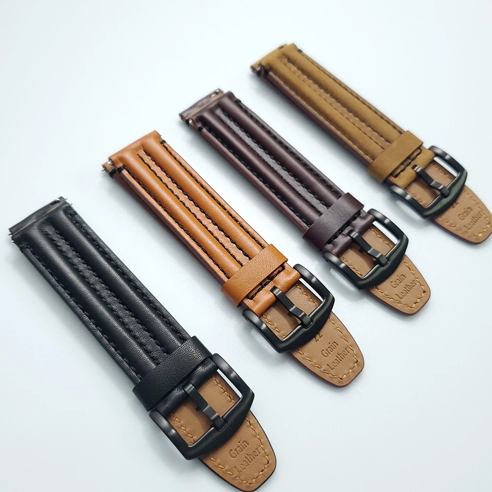 Cinturino In Pelle Per Garmin Vivoactive 4 Cinturino Per Garmin Venu 2/Venu Sq/Vivoactive3 Cinturino Per Cinturino Sostituisci Accessori