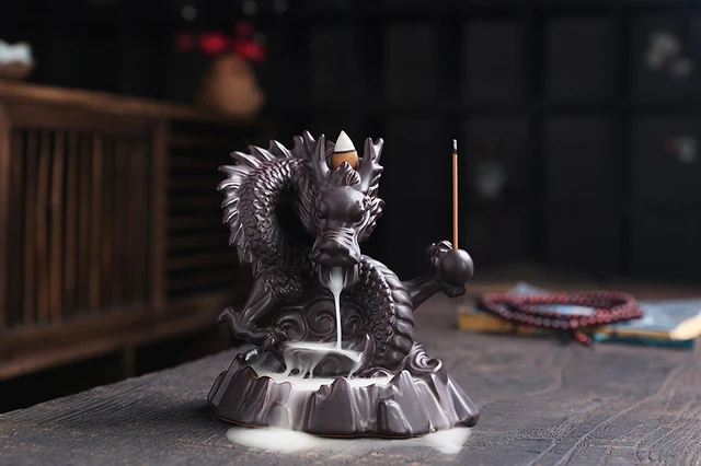 BackFlow Incense Burner Fish Moon for 3D printing 3D print model 3D model  3D printable