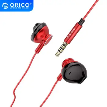 

ORICO Stereo Bass In-Ear Earphones Hifi Earbuds Sport Earphones with Mic earphone for iPhone Huawei xiaomi Samsung
