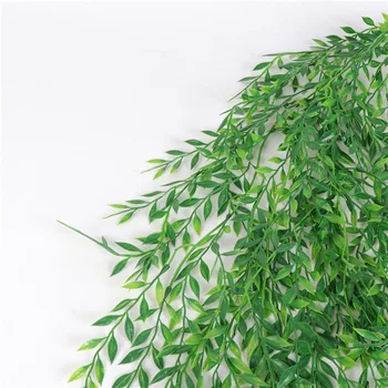 

Plastic Hanging Plant Artificial Vine Fake Foliage Hanging Leaf Garland