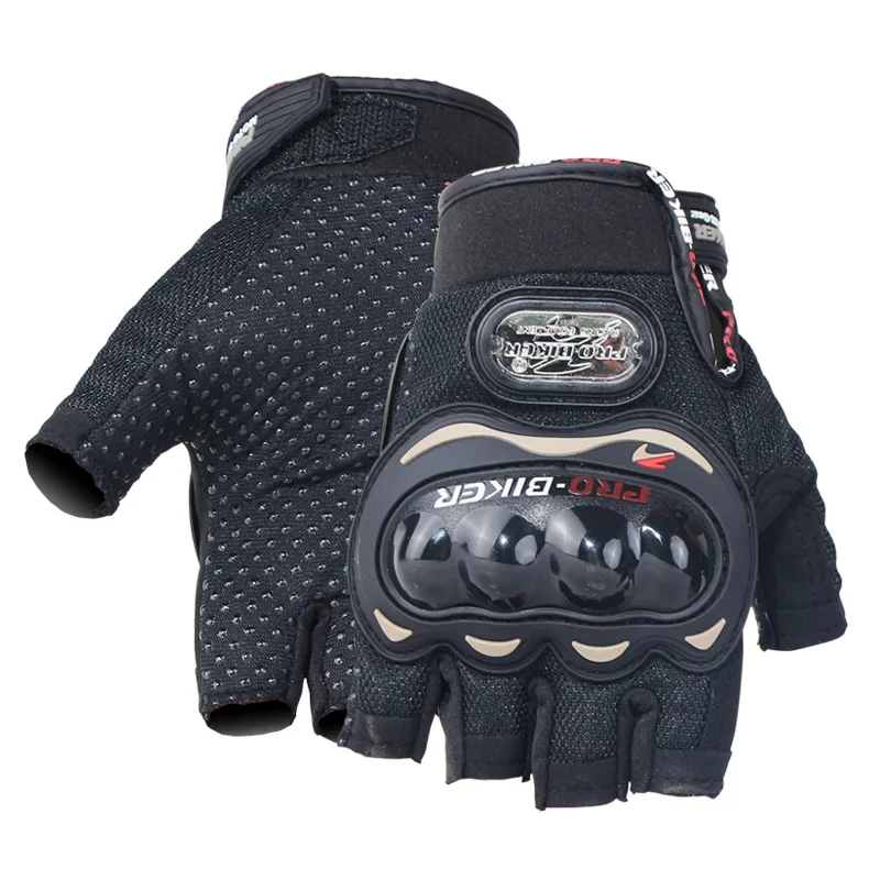 

Motorcycle Gloves for Men Woman Breathable Non-slip Riding Racing Driving Outdoor Sport Protective Half Finger Gloves MCS-04C