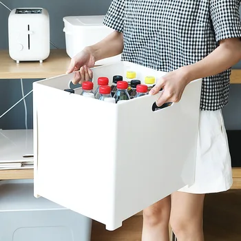 

Multifunctional Car Folding Storage Box Sundry Sorting Plastic Rectangle Storage Box Organizer
